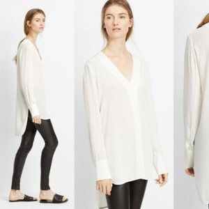 NEW Vince crepe blouse